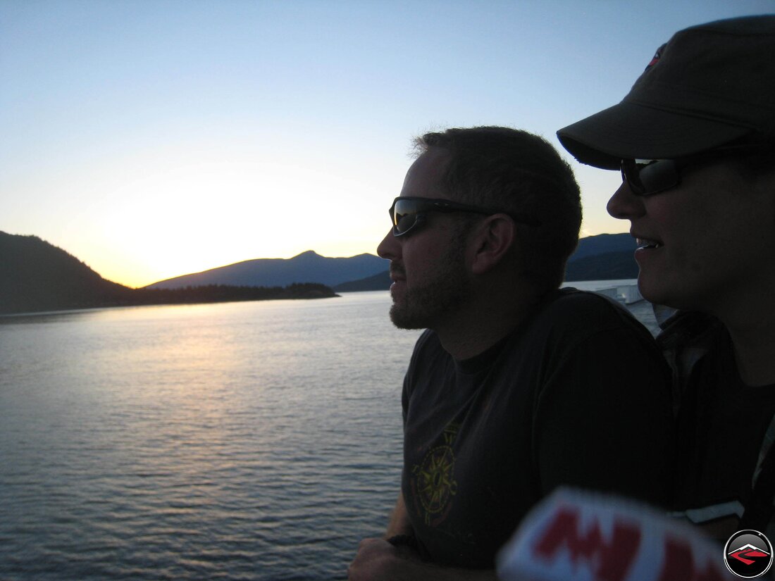 Man and Woman of Ferry Ride