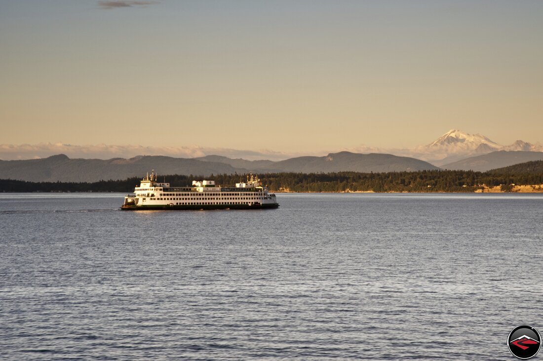 Ferry Boat near Port Angeles