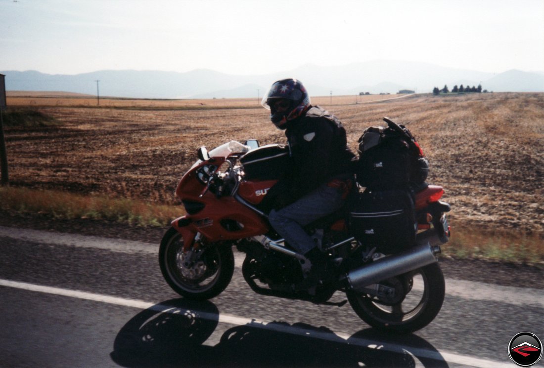 Dave on the Suzuki TL1000S