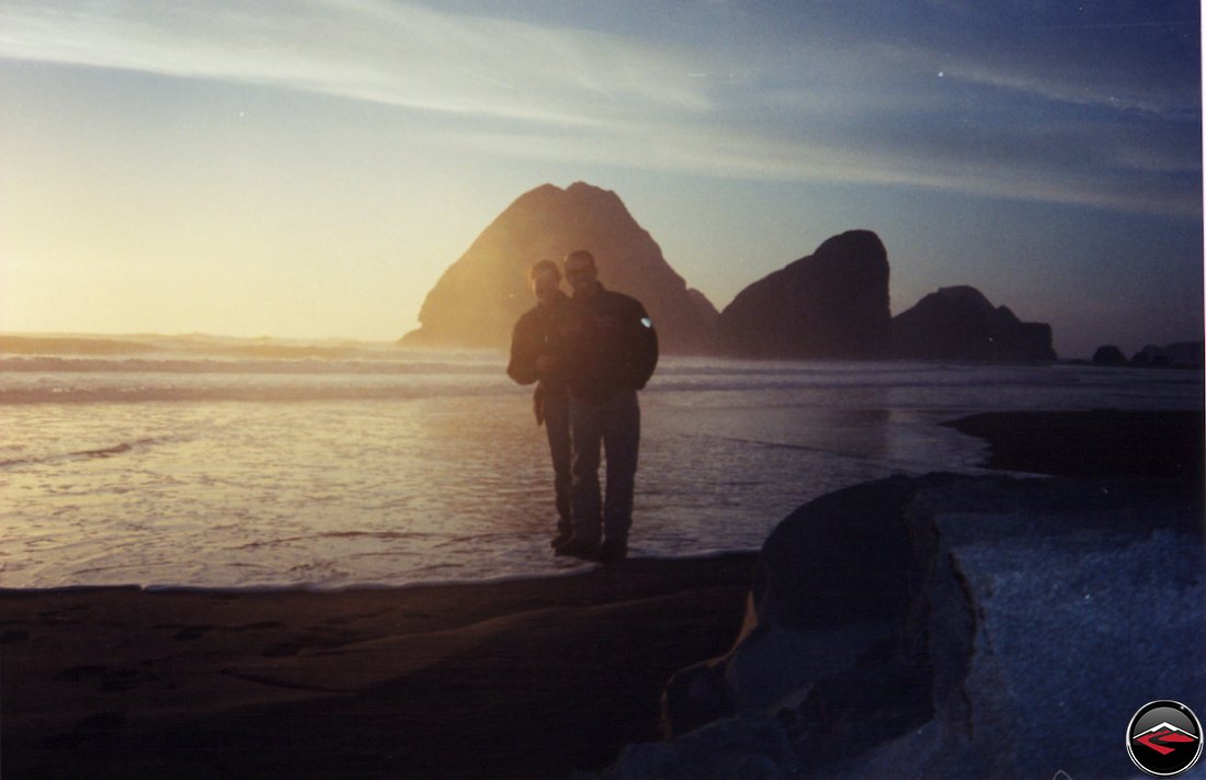 Cuddling on Oregon Coast