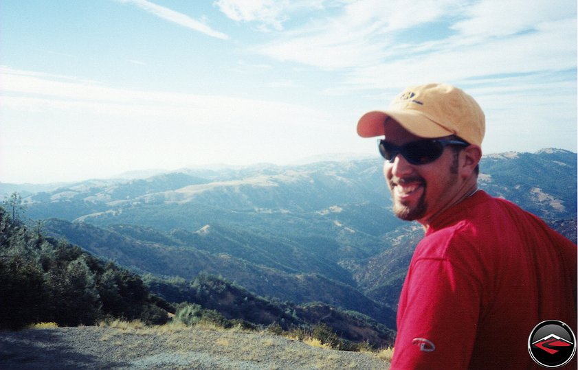 Dave at the observatory on top of Hamilton Mountain