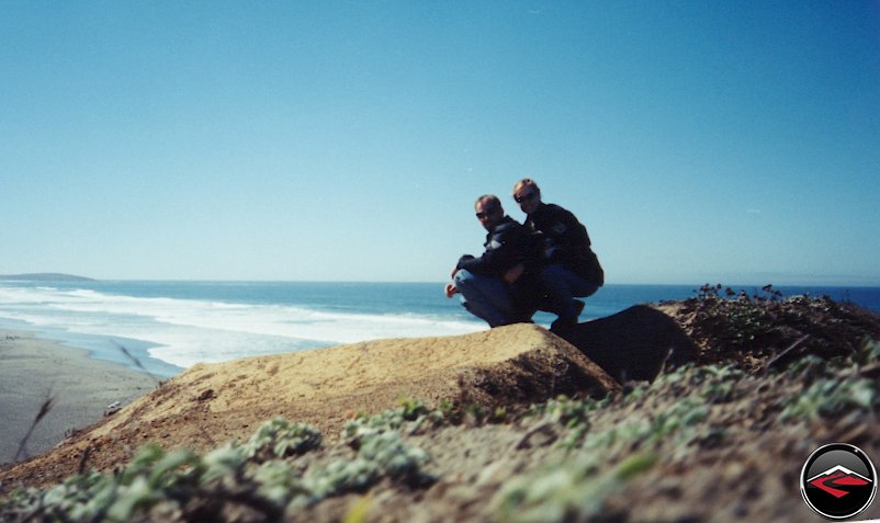 cuddling on the beach