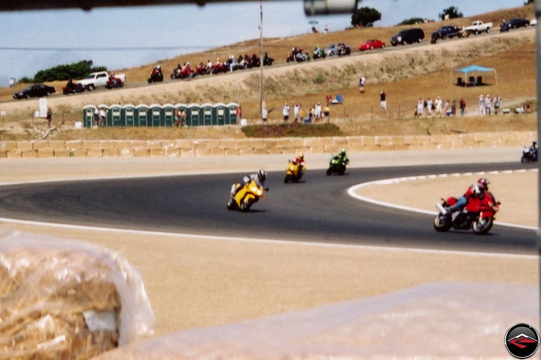 Dave at Laguna Seca Raceway Parade Lap