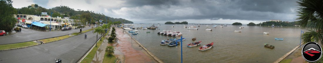 Panorama of Samanda, Dominican Republic