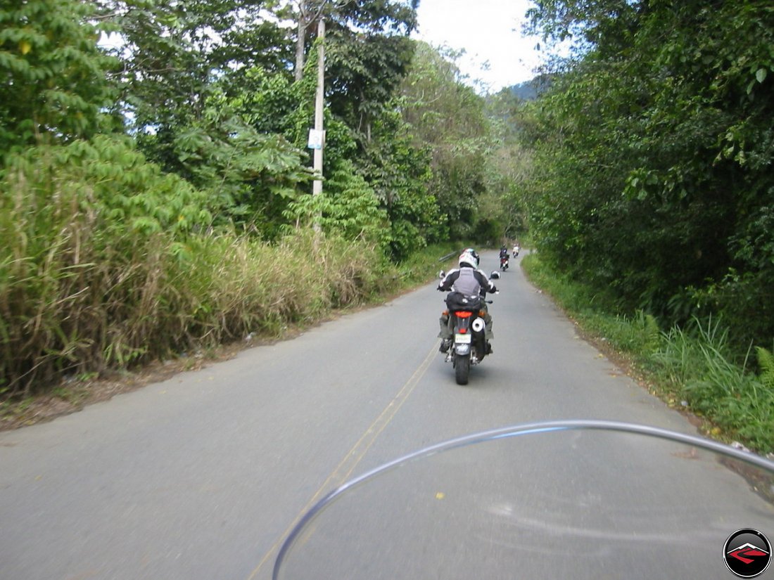 motorcycle riding on the caribbean island of hispanola
