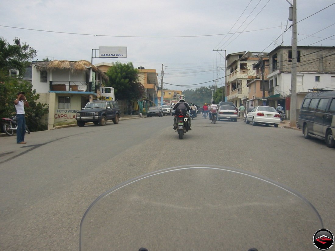 lots of people in samana dominican republic