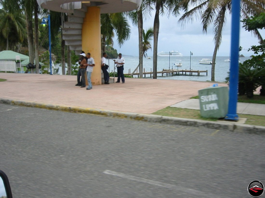 cruise ship in samana dominican republic