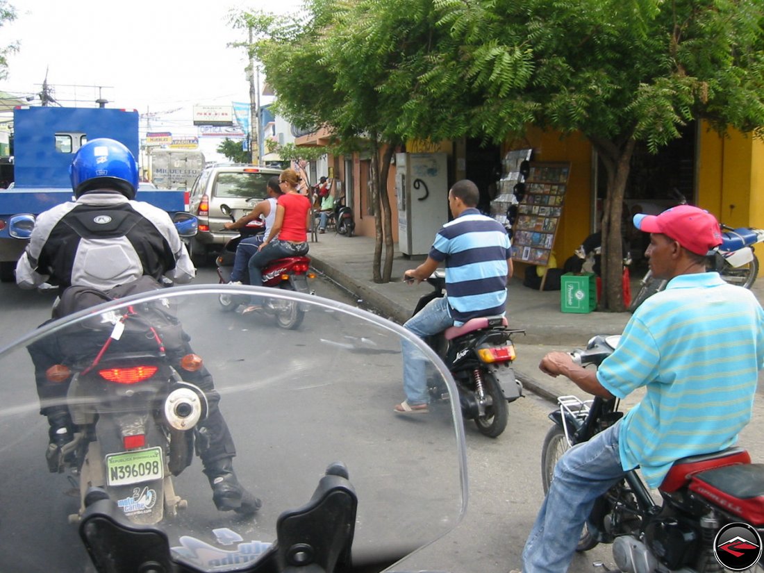 dominican republic traffic jam