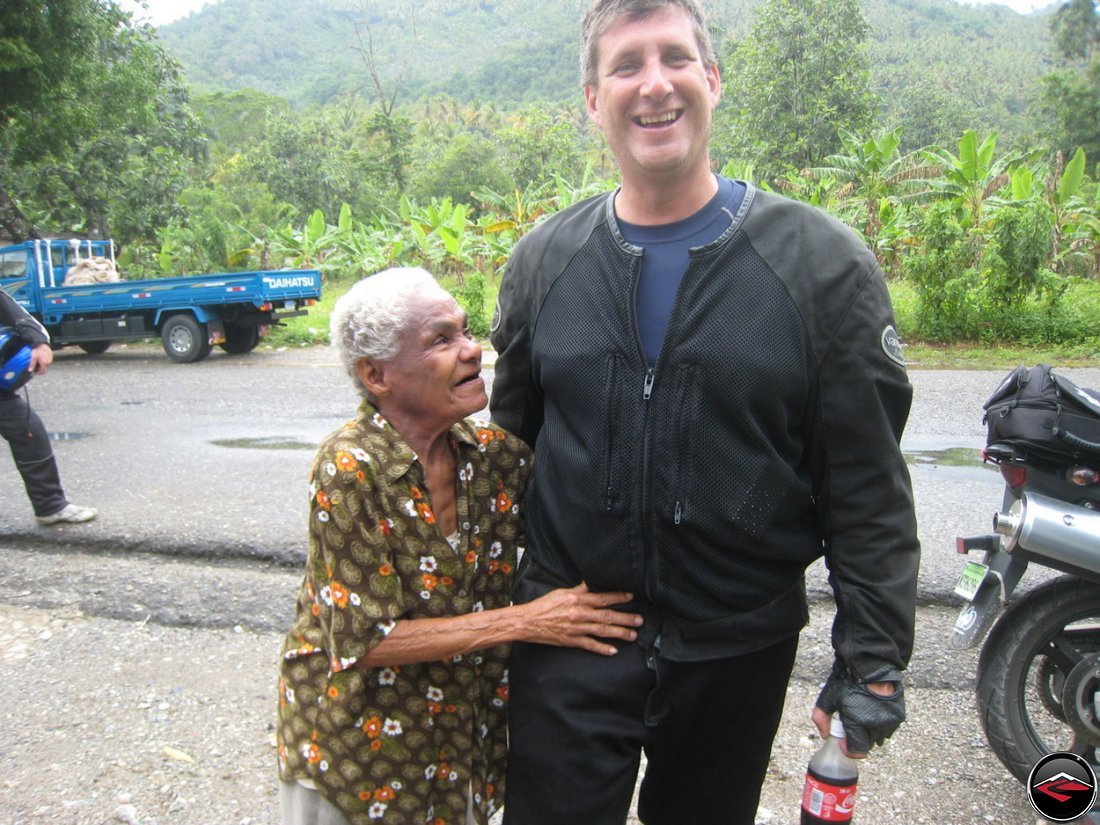 drunk woman begging for money for rum