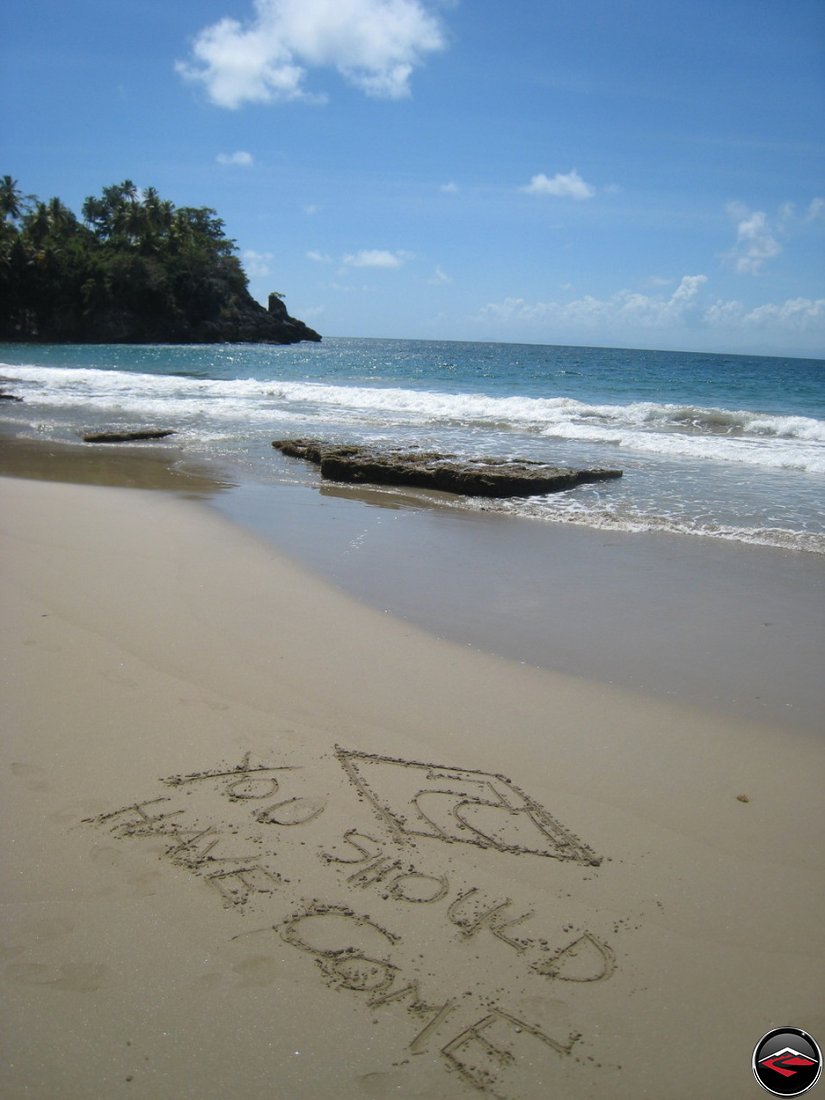 Beach at La Tambora Beach Resort