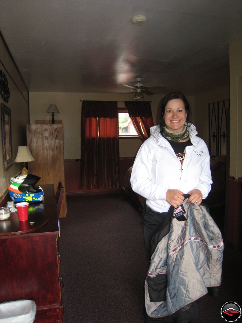 pretty girl at the Red Lodge Inn, in Red Lodge, Montana