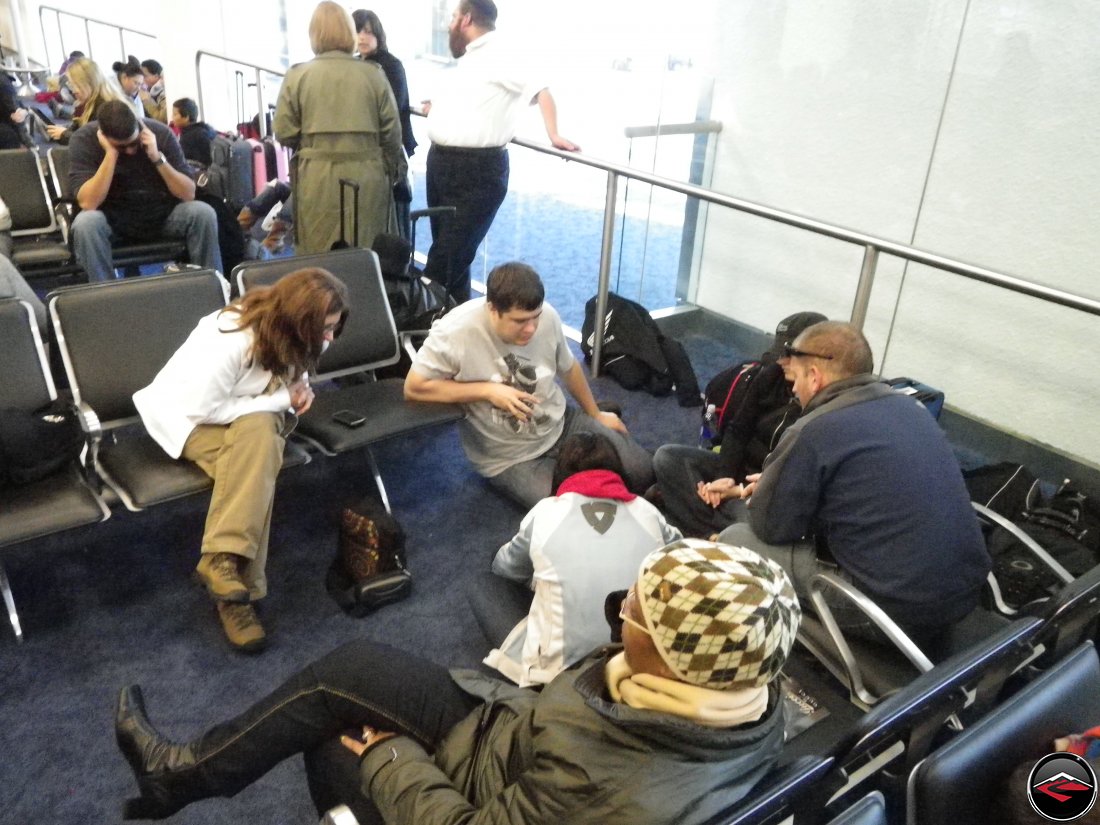 playing games in the miami airport