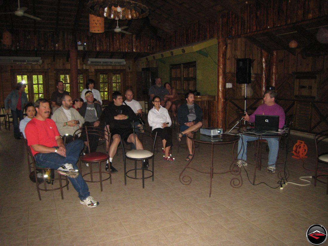 MotoCaribe safety briefing by Robert