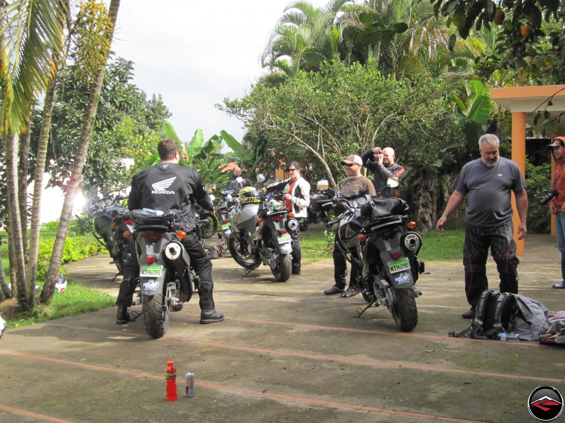 Fleet of Suzuki V-Strom 650 Motorcycles