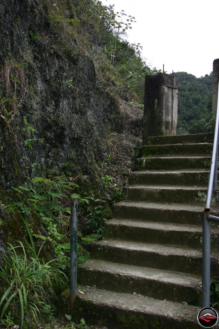 Handmade Concrete Steps in the Dominican Rebublic