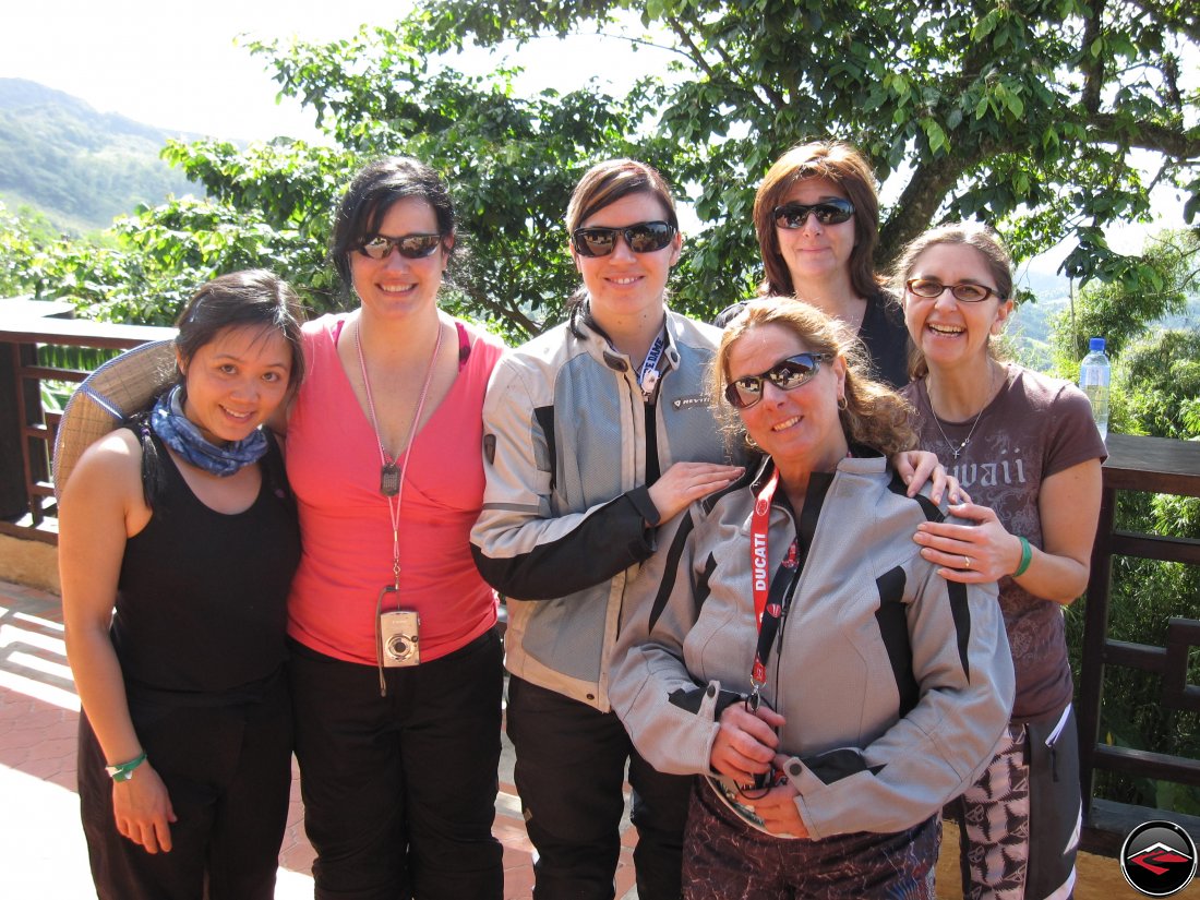 all the ladies at Cafeto Restaurant Espaillat Dominican Republic