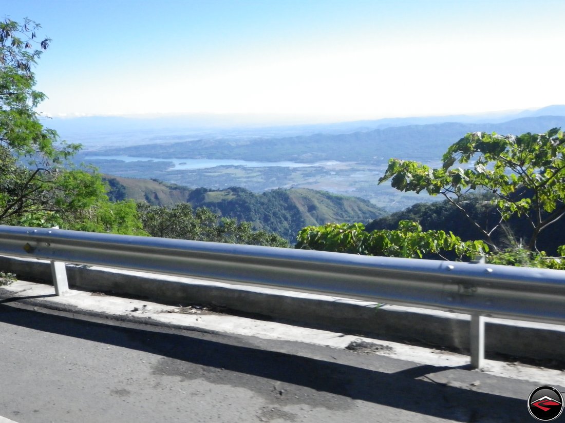 View from the top of a mountain in the dominican republic