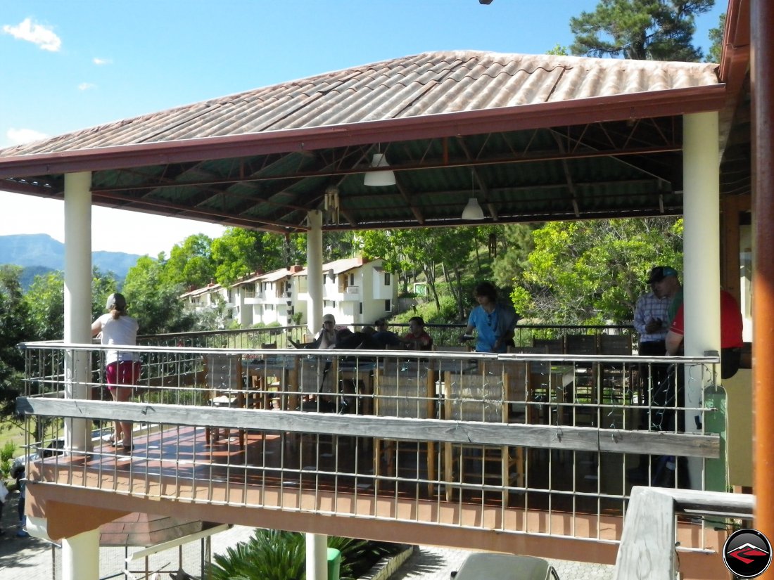 Caribbean patio