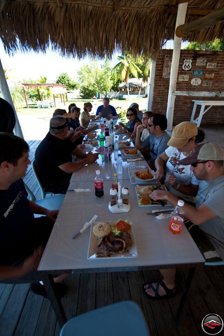 coastal beach dining in the dominican republic