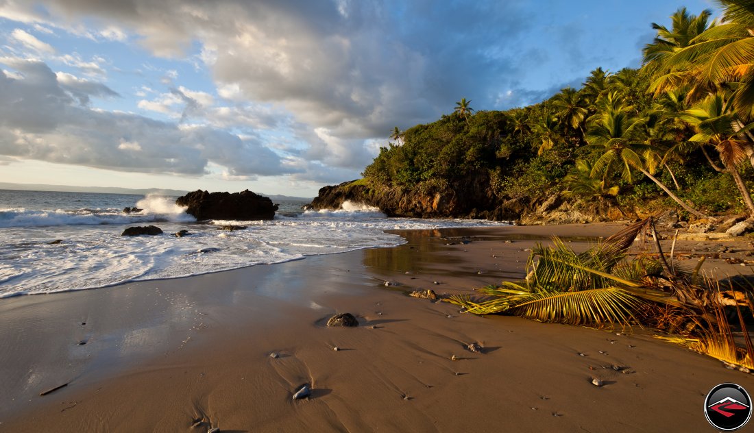 Dominican Republic, Caribbean Beach at Sunrise