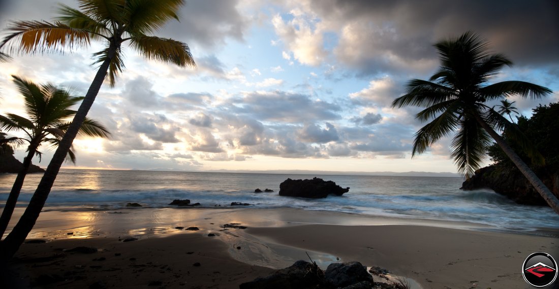 Dominican Republic, Caribbean Beach at Sunrise