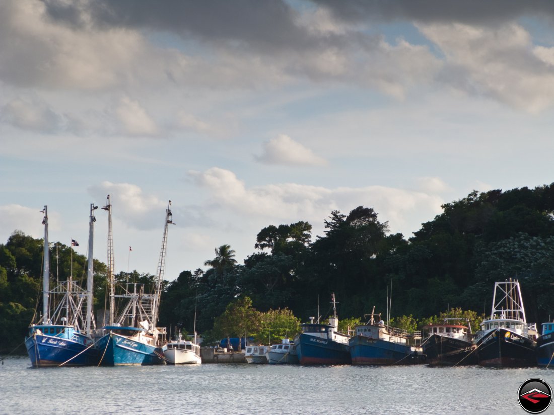 fishing boats in the dominican republic