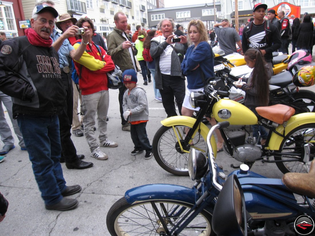 Wizzers on Cannery Row in Monterey California, during the 2012 MotoGP weekend