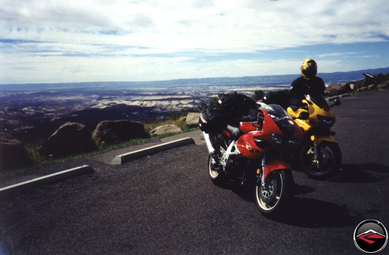 The top of Highway 12, Suzuki TL1000S, VTR1000 SuperHawk
