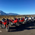 Ducati's at Grand Teton lookout